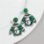 new christmas wind cartoon lovely wind christmas sweater Santa Claus deer day gift earrings Earring