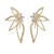 occidental style wind fashion exaggerating diamond big butterfly earrings super big Earri