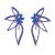 occidental style wind fashion exaggerating diamond big butterfly earrings super big Earri