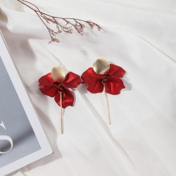 fashion exaggerating high petal Leaf earrings original Earring woman