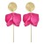 fashion exaggerating high petal Leaf earrings original Earring woman