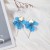 fashion exaggerating high petal Leaf earrings original Earring woman