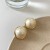  surface big Pearl ear stud fashion brief high all-Purpose earrings Winter Earring woman