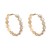 super claw chain occidental style circle banquet earrings woman multilayer Round flowers Round bride style
