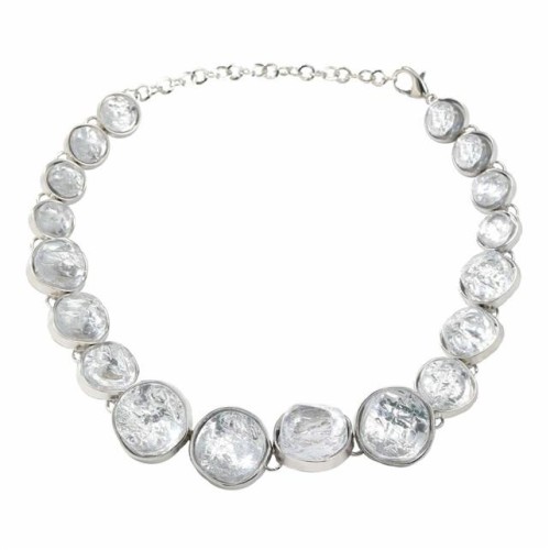  occidental style necklace woman multilayer Round Alloy resin Bohemian style sweater chain