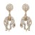 occidental style exaggerating earrings fully-jewelled Earring woman fashion animal