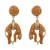 occidental style exaggerating earrings fully-jewelled Earring woman fashion animal