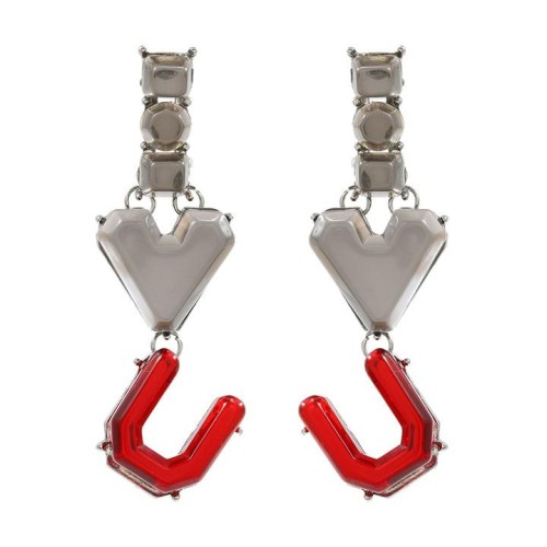 fashion occidental style earringsI OVE YOU Word Earring woman all-Purpose