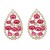 trend colorful diamond earrings drop ear stud woman Rhinestone diamond occidental styleearrings
