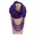 imitate Pearl belt necklace woman spring autumn ethnic style pendant travel