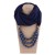 imitate Pearl belt necklace woman spring autumn ethnic style pendant travel