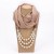 imitate Pearl belt necklace woman spring autumn ethnic style pendant travel