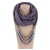 imitate Pearl belt necklace woman spring autumn ethnic style pendant travel