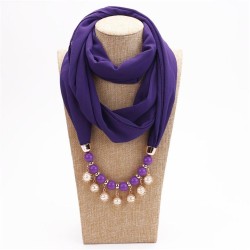 Pearl Chiffon necklace woman spring Autumn and Winter fashion spring summer woman