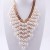 occidental style temperament fashion necklace multilayer Pearl necklace  tassel Pearl exaggerating cla