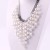 occidental style temperament fashion necklace multilayer Pearl necklace  tassel Pearl exaggerating cla