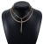 occidental style retroY chain tassel necklace  brief twisted chain fashion Double layer chain