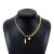 occidental style splice beads pendant necklace  brief wind chain