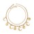 occidental style retro sun Moon necklace  samll personality chain Double layer chain