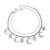 occidental style retro sun Moon necklace  samll personality chain Double layer chain