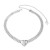  multilayer love diamond necklace  samll exaggerating chain