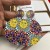 earrings big ceramic pattern big earrings Earring Bohemia