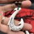 retro resin pendant imitate tooth necklace pendantollier