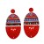  occidental style retro exaggerating long earrings print hollow Earring newearrings
