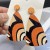  Bohemia long earrings occidental style exaggerating color Stripe Earringearrings