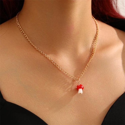  occidental style pendant necklace set Pearl beads trend collocation woman necklace
