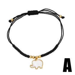 occidental style brief elephant bracelet samll high starbrk