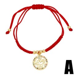  fashion love bracelet samll Life treelove pendant weave rope braceletbrc