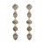 Autumn and Winter long style earrings occidental style Earring woman multilayer geometry Alloy earring Bohemia