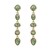 Autumn and Winter long style earrings occidental style Earring woman multilayer geometry Alloy earring Bohemia