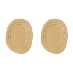 Autumn and Winter Alloy earrings occidental style Earring woman Round annular ..