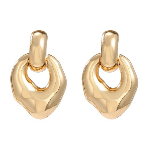 Autumn and Winter Alloy earrings occidental style Earring woman fashion exaggerating geometry Metal