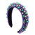 occidental style Headband woman width imitate Pearl color Headband