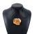 occidental style three-dimensional Alloy flowers necklace  retro elegant belt wind chainnecklace