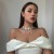 occidental style  fully-jewelled clavicle necklace woman  samll all-Purpose chain