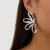 occidental style brief flowers pendant Collar woman personality Metal hollow big flower