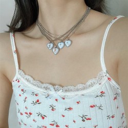 occidental style  brief small fresh samll dog heart-shaped pendant necklace se..