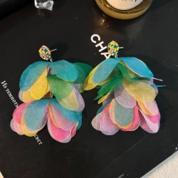 spring color tassel earrings  originalins fashion more all-Purpose Earring wom..