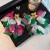 handmade production flowers tassel earrings  occidental styleins original earring spring exaggerating Ear