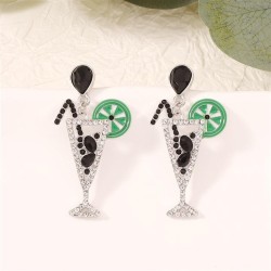  creative occidental style Modeling girl earrings earring