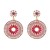 occidental style ethnic style glass Rhinestone watch-face hollow exaggerating temperament lady colorful pendant 