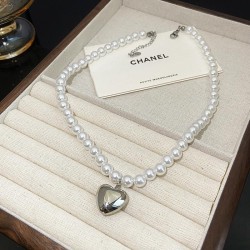 love Pearl necklace temperament brief all-Purpose clavicle chain retro woman