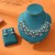  occidental style woman necklace ear stud set wind Metal Alloy ethnic style woman set