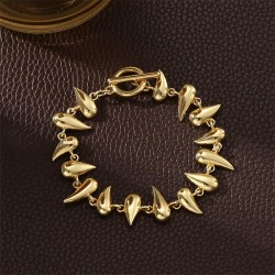  occidental style personality splice drop pendant bracelet woman exaggerating ..