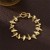  occidental style personality splice drop pendant bracelet woman exaggerating surface Alloy