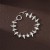  occidental style personality splice drop pendant bracelet woman exaggerating surface Alloy